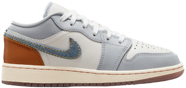 Giay Nike Air Jordan 1 Low GS 'Denim Swoosh' FZ5046-041