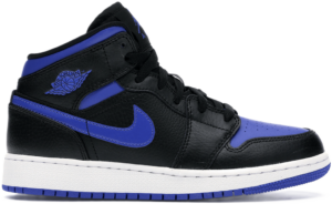 Giay Nike Air Jordan 1 Mid 'Black Royal' 554725-068