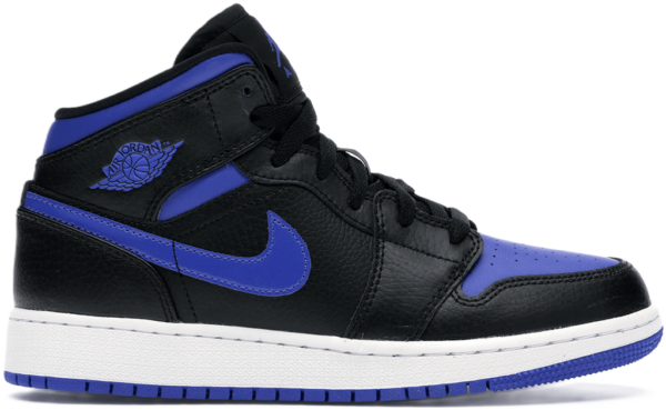 Giay Nike Air Jordan 1 Mid 'Black Royal' 554725-068