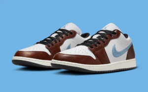 Giay Nike Air Jordan 1 Retro Low SE ‘Brown Blue’ FQ7832-142