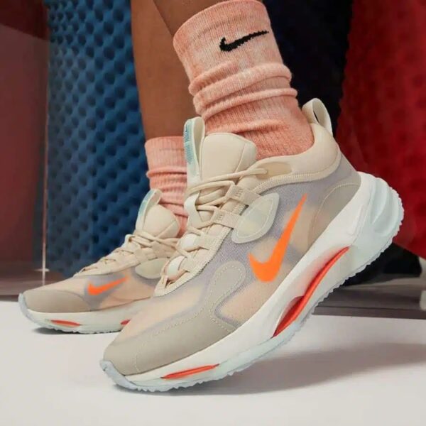 Giay Nike Spark 'Pearl White Orange' DJ6945-200
