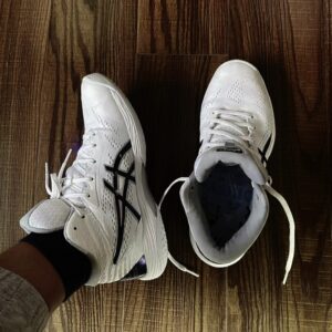 Giay Asics Gelhoop V14 'White Green' 1063A050-103