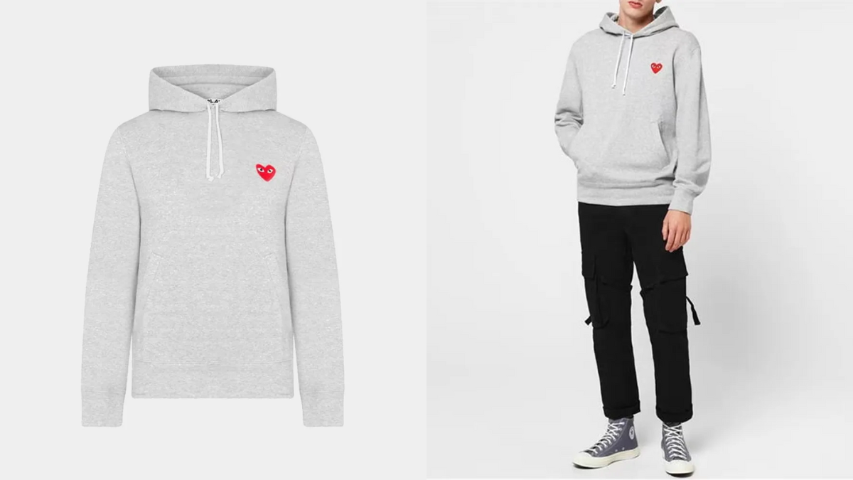 Những mẫu hoodie Comme des Garçons must-have trong mùa này Hinh anh 3: Nhung mau hoodie Comme des Garcons must-have trong mua nay