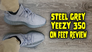 Giay Adidas Yeezy Boost 350 V2 'Steel Grey' IF3219