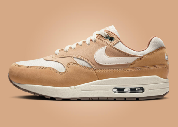 Giay Nike Air Max 1 'White/Wheat' FZ3598-299
