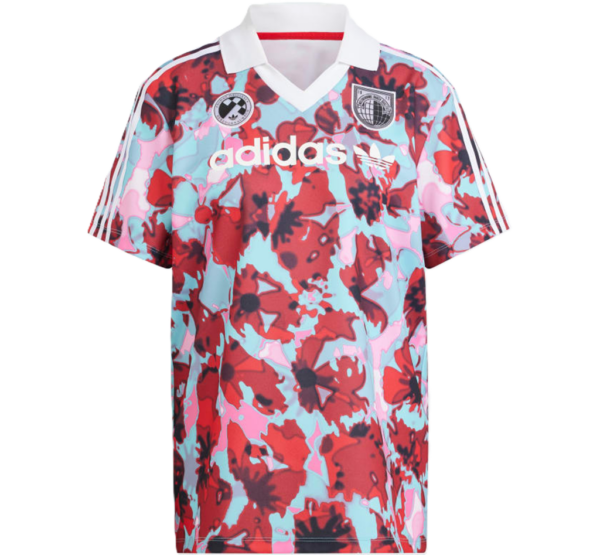 Ao Adidas Allover Print Short Sleeve Jersey 'Red' IR9808