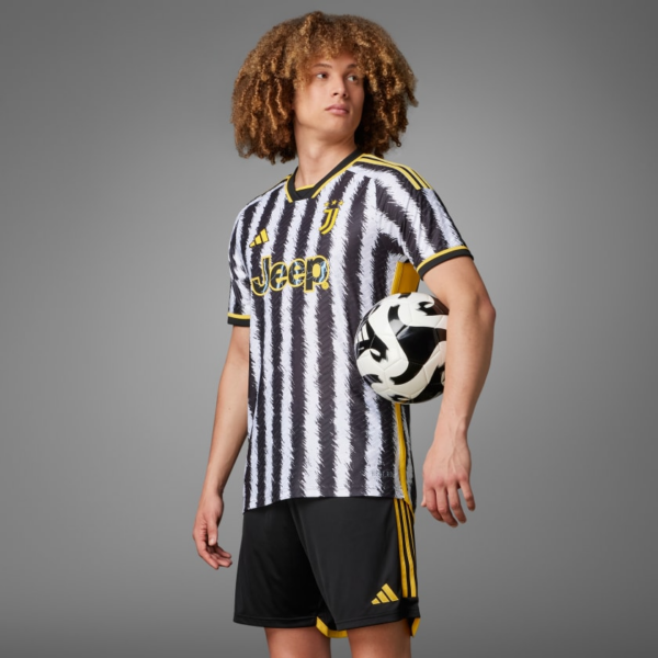Ao Adidas Juventus 23/24 Home Jersey 'Black White' HR8248