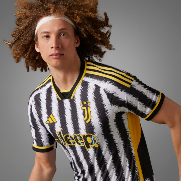 Ao Adidas Juventus 23/24 Home Jersey 'Black White' HR8248