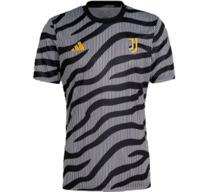 Ao Adidas Juventus Pre-Match Jersey 'Black White' HZ5033