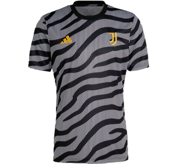 Ao Adidas Juventus Pre-Match Jersey 'Black White' HZ5033