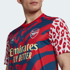 Ao Adidas Arsenal Fc By Stella Mccartney Pre-Match Jersey 'Scarlet' HI2144