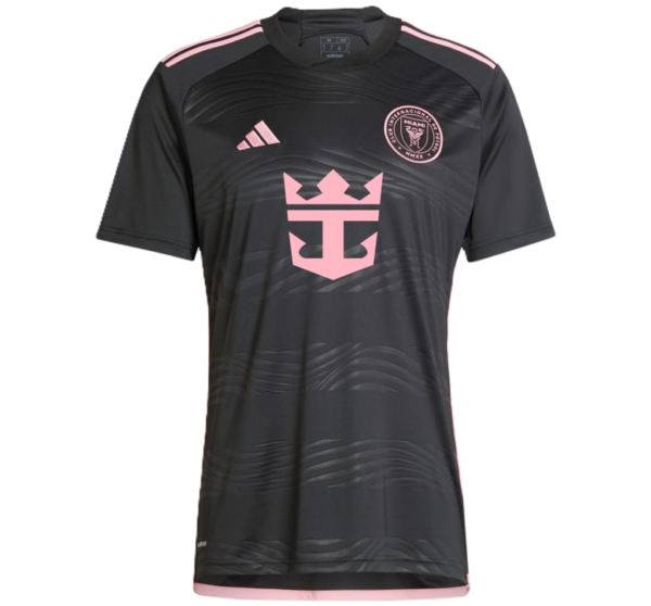 Ao Adidas Inter Miami CF 23/24 Away Jersey 'Black Pink' IS4877