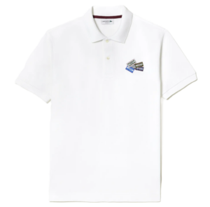 Ao Lacoste Classic Fit Cotton Pique Polo 'White' PH2052-001