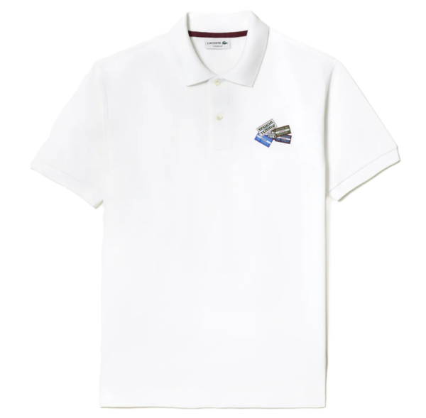 Ao Lacoste Classic Fit Cotton Pique Polo 'White' PH2052-001