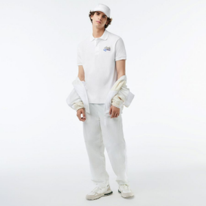 Ao Lacoste Classic Fit Cotton Pique Polo 'White' PH2052-001