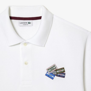 Ao Lacoste Classic Fit Cotton Pique Polo 'White' PH2052-001