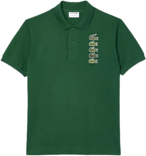 Ao Lacoste Classic Fit Croc Badge Pique 'Green' PH3474 -132