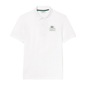 Ao Lacoste Regular Fit Stretch Pique Polo 'White' PH1136-001