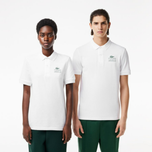 Ao Lacoste Regular Fit Stretch Pique Polo 'White' PH1136-001