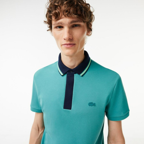 Ao Lacoste Regular Fit 'Turquoise' PH1125-SI0
