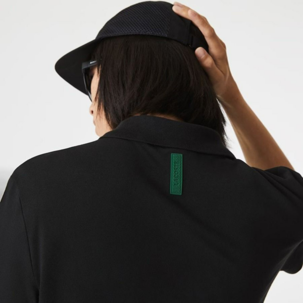Ao Lacoste Slim Fit Organic Stretch Cotton Pique 'Black' PH1909-YPW