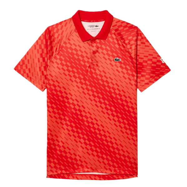 Ao Lacoste Tennis x Novak Djokovic Fan Version Polo 'Red' DH5174-WI9