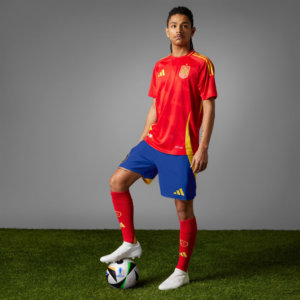 Ao Adidas Spain 2024 Home Jersey 'Better Scarlet' IP9333