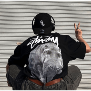 Ao Stussy Big Hippo T-Shirt ‘Black’