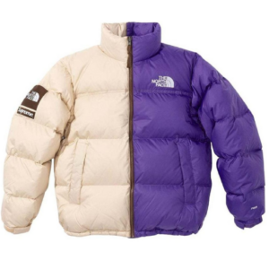 Ao Supreme Split Nuptse x The North Face 'White Purple' SUP-SS24-052