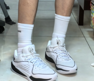 Giay Nike KD 16 TB 'White Black' DZ2927-100