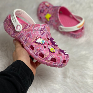 Dep Crocs Classic Clog x Hello Kitty 'Hello Kitty' 208527-680