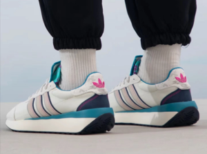 Giay Adidas Country XLG x Fefei Ruan 'White Blue' ID1143