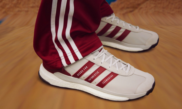 Giay Adidas Country x Human Made 'Grey Burgundy' S42974