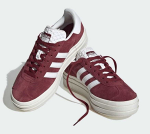 Giay Adidas Gazelle Bold 'Shadow Red' HQ6892