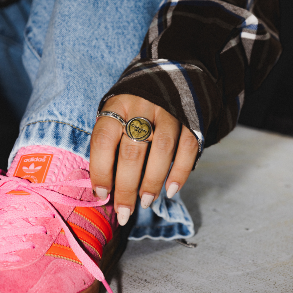 Giay Adidas Gazelle Indoor 'Beam Pink Solar Red' IE1058