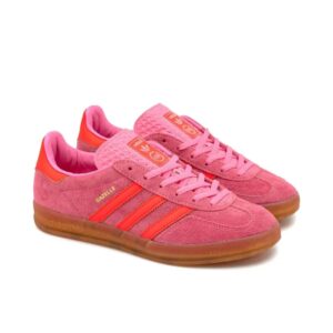 Giay Adidas Gazelle Indoor 'Beam Pink Solar Red' IE1058