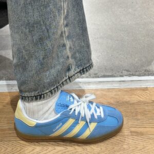 Giay Adidas Gazelle Indoor 'Blue Burst Yellow' IE2960
