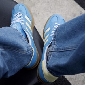 Giay Adidas Gazelle Indoor 'Blue Burst Yellow' IE2960