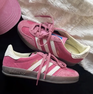 Giay Adidas Gazelle Indoor 'Pink Cloud White' IF1809