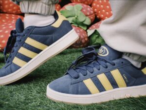 Giay Adidas Originals Campus Low 'Grey Yellow' ID6138