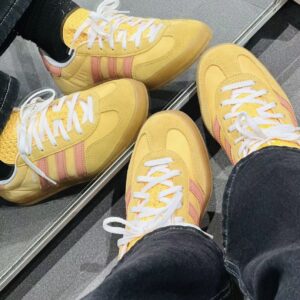 Giay Adidas Originals Gazelle Indoor 'Yellow Pink' IE2959