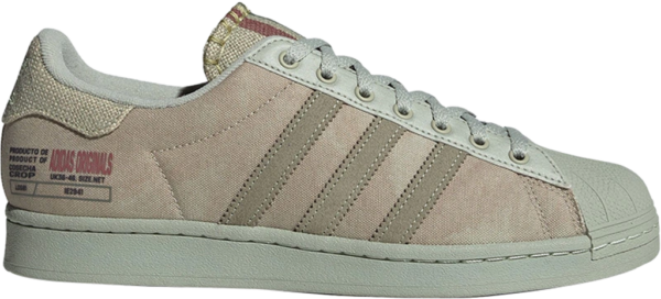 Giay Adidas Originals Superstar 'Green Brown' IE2941