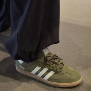 Giay Adidas Samba OG 'Reflective Focus Olive' IE3440
