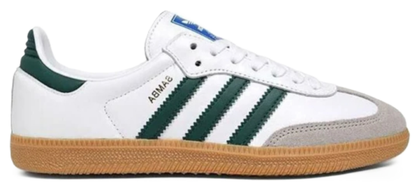Giay Adidas Samba OG ‘White Collegiate Green Gum’ IE3437