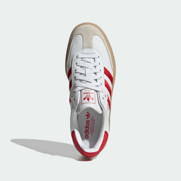 Giay Adidas Sambae ‘White Better Scarlet Gum’ ID0438
