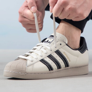 Giay Adidas Superstar 'White Grey Black' ID1009
