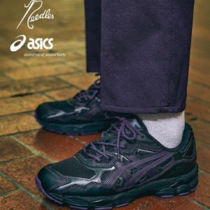 Giay Asics Gel NYC x Needles 'Black Purple' 1201B008-001