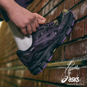 Giay Asics Gel NYC x Needles 'Black Purple' 1201B008-001