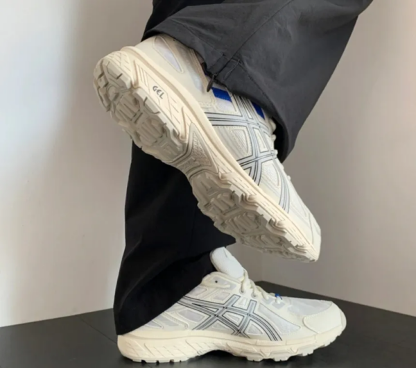 Giay Asics Gel-Venture 6 'Creamgray Blue' 1011B550-101