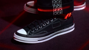 Giay Converse Fragment Chuck 70 Low x Moncler 'Black' 169069C